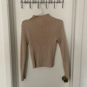Fashion Nova Ribbed Mock Neck Sweater